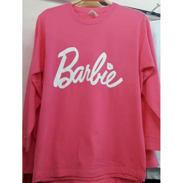 long sleeve barbie shirt