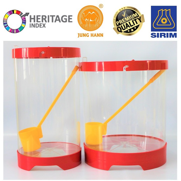 1+1 (35L +23L) Balang Air Tebal Cap Unta Jung Hann Food Grade Drinks Dispenser Tong Pasar Malam