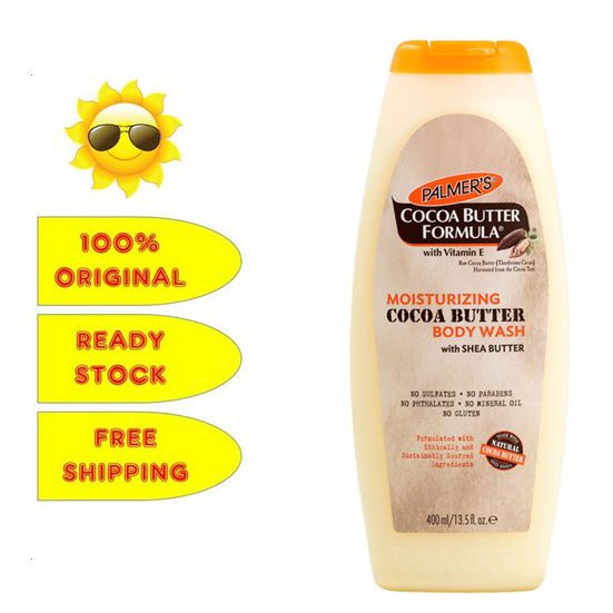 Palmer's Moisturizing Cocoa Butter Body Wash With Shea Butter (400ml