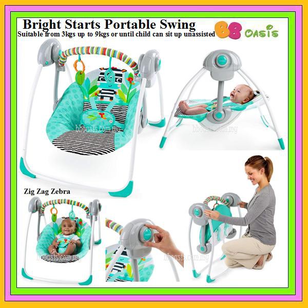 bright starts zig zag zebra door jumper