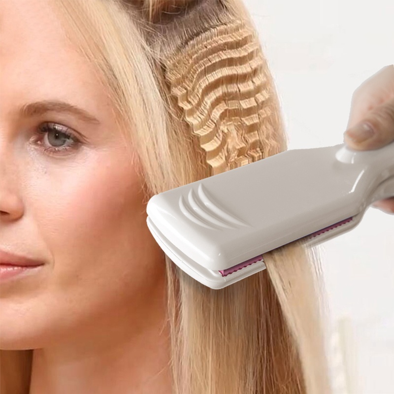 zigzag hair iron