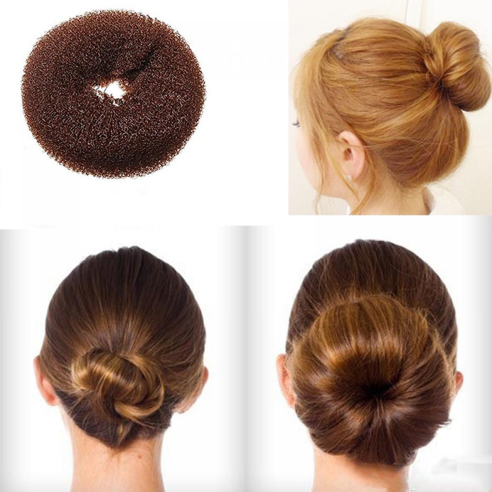 Hairstyle Styling Hair Bun Updo Sponge Doughnut Shaper Shopee