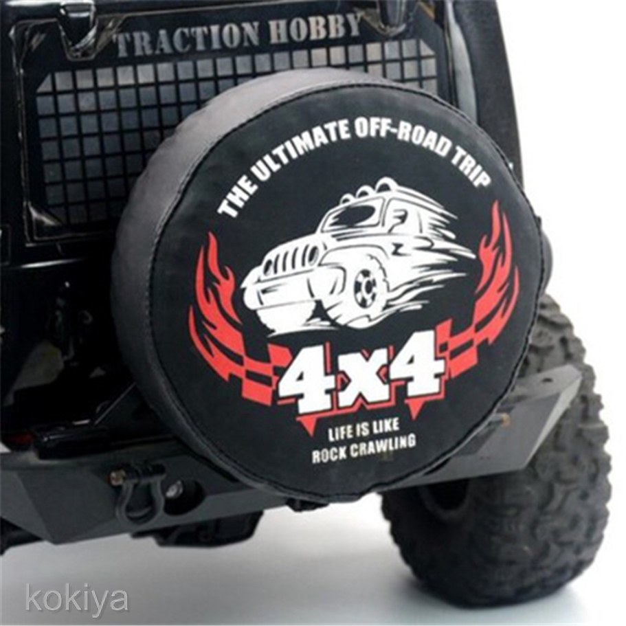 Body Parts Interior Cars Trucks Motorcycles Rc Crawler Tire Waterproof Cover For 100 114mm Trx 4 Rc Model Car