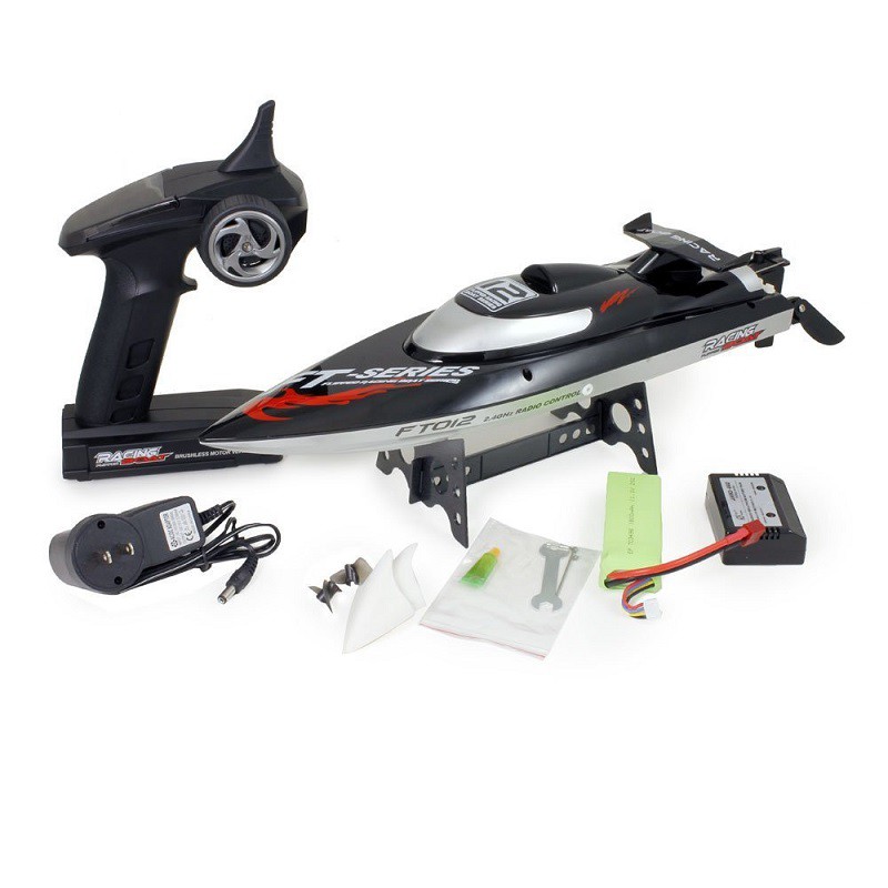 ft012 upgraded ft009 2.4 g brushless rc racing boat