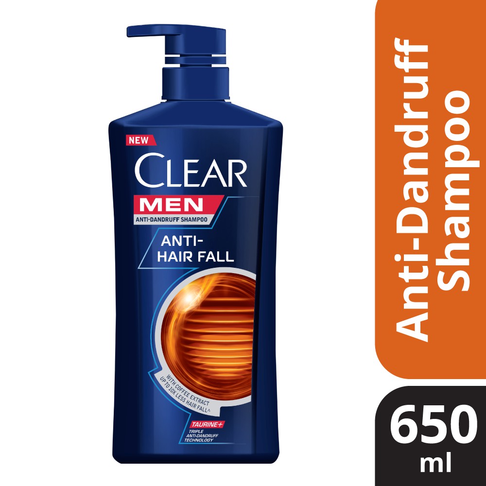 Clear Men Anti Hair Fall Anti Dandruff Shampoo 650ml Shopee Malaysia