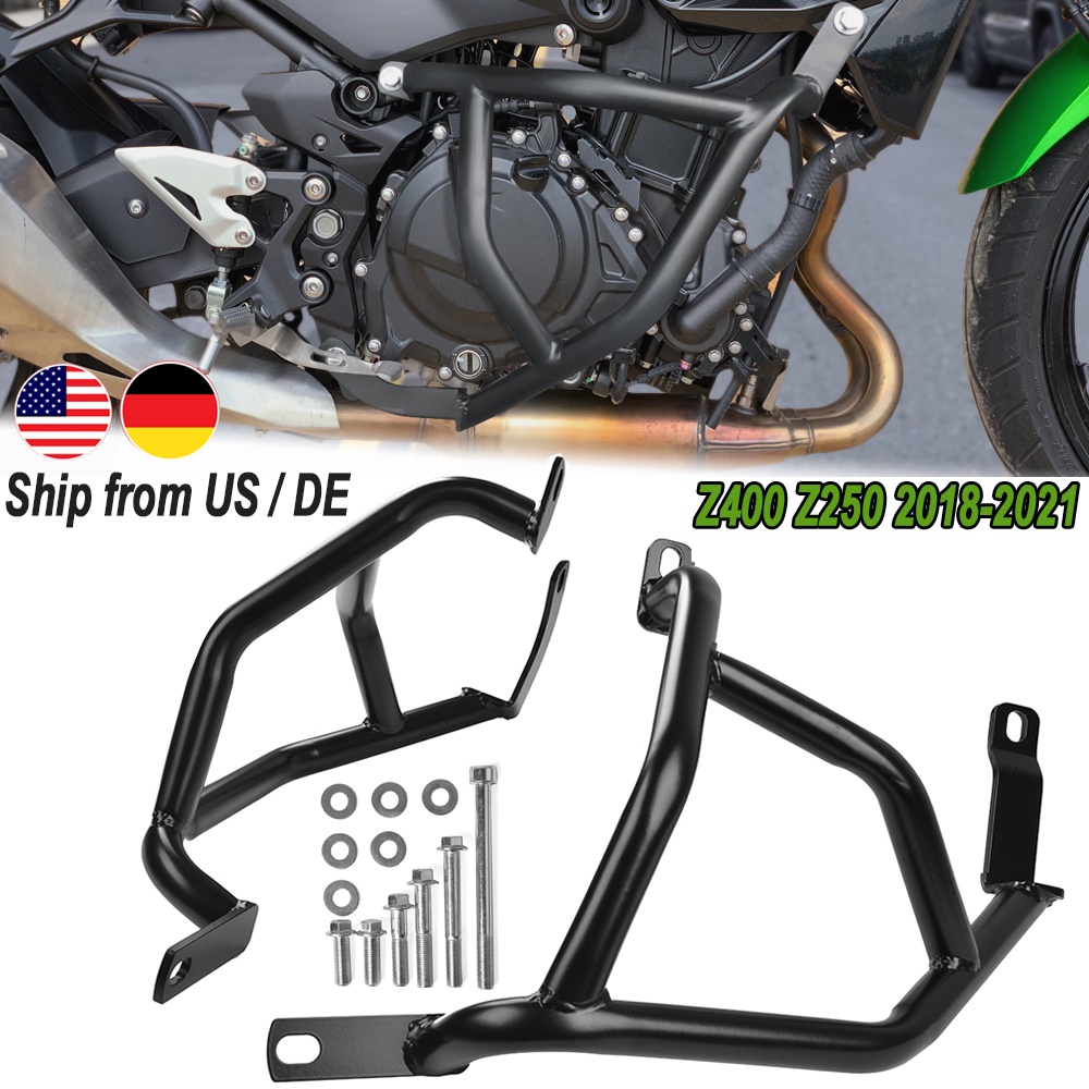 LJBKOALL Crash Bar Bumper Engine Guard Frame Falling Protector for
