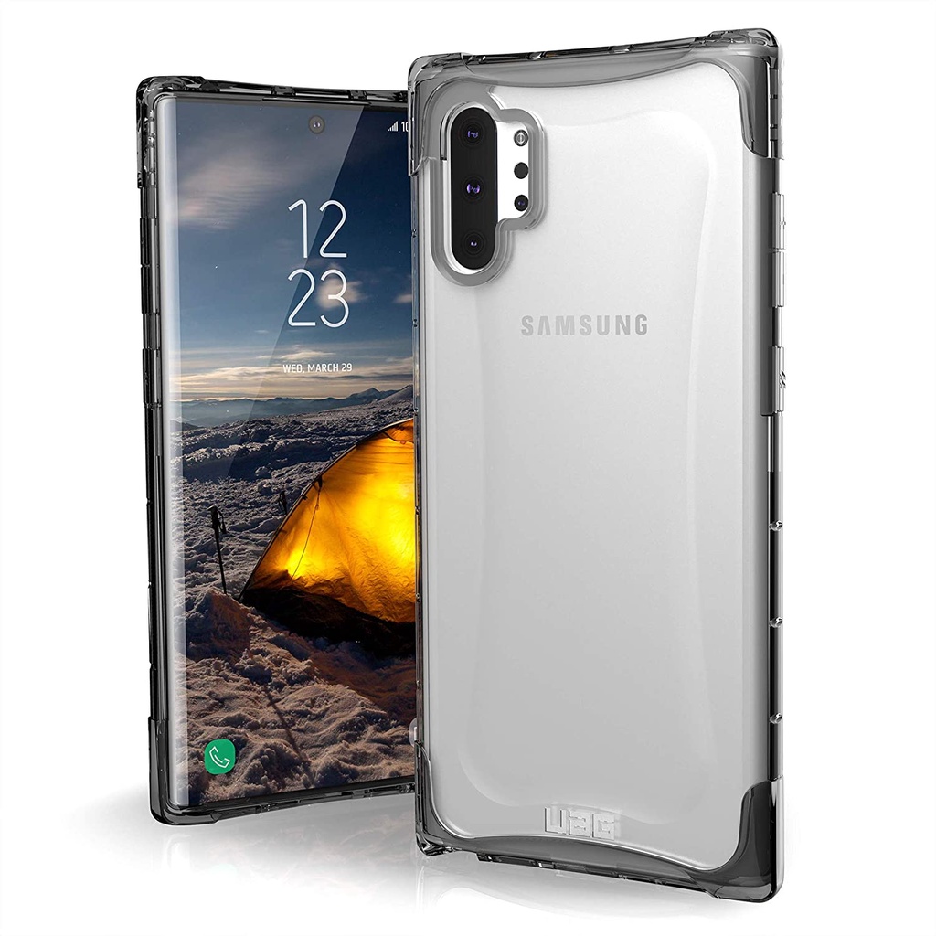 Original UAG Samsung Galaxy Note 10 Plus 、Note 10 Plyo Feather-Light Rugged [Ice] Military Drop Tested Phone