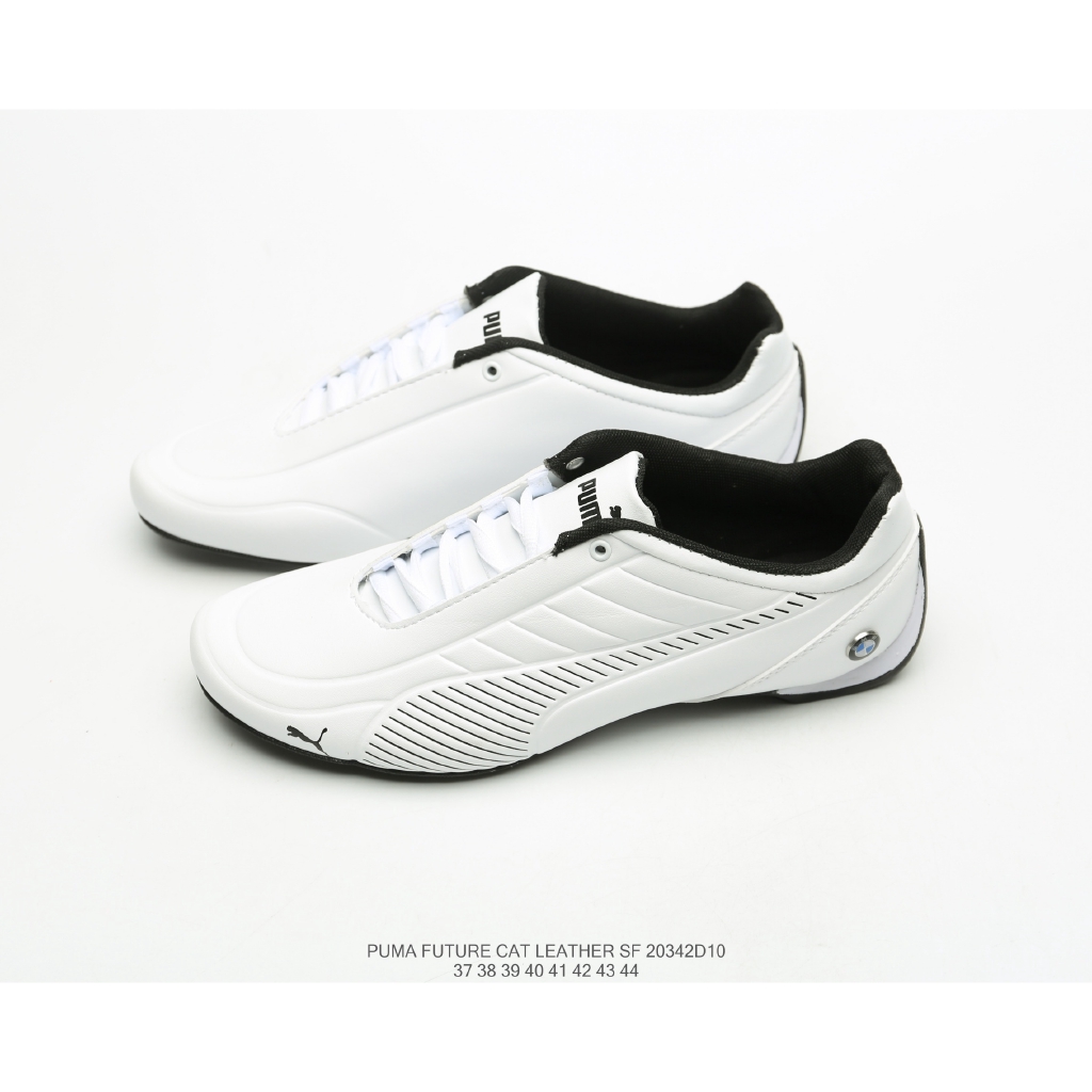 puma black sport shoes racer cat