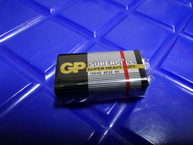 GP SUPERCELL Super Heavy Duty 1604S 6F22 9V Battery Batteries 1 PC ...