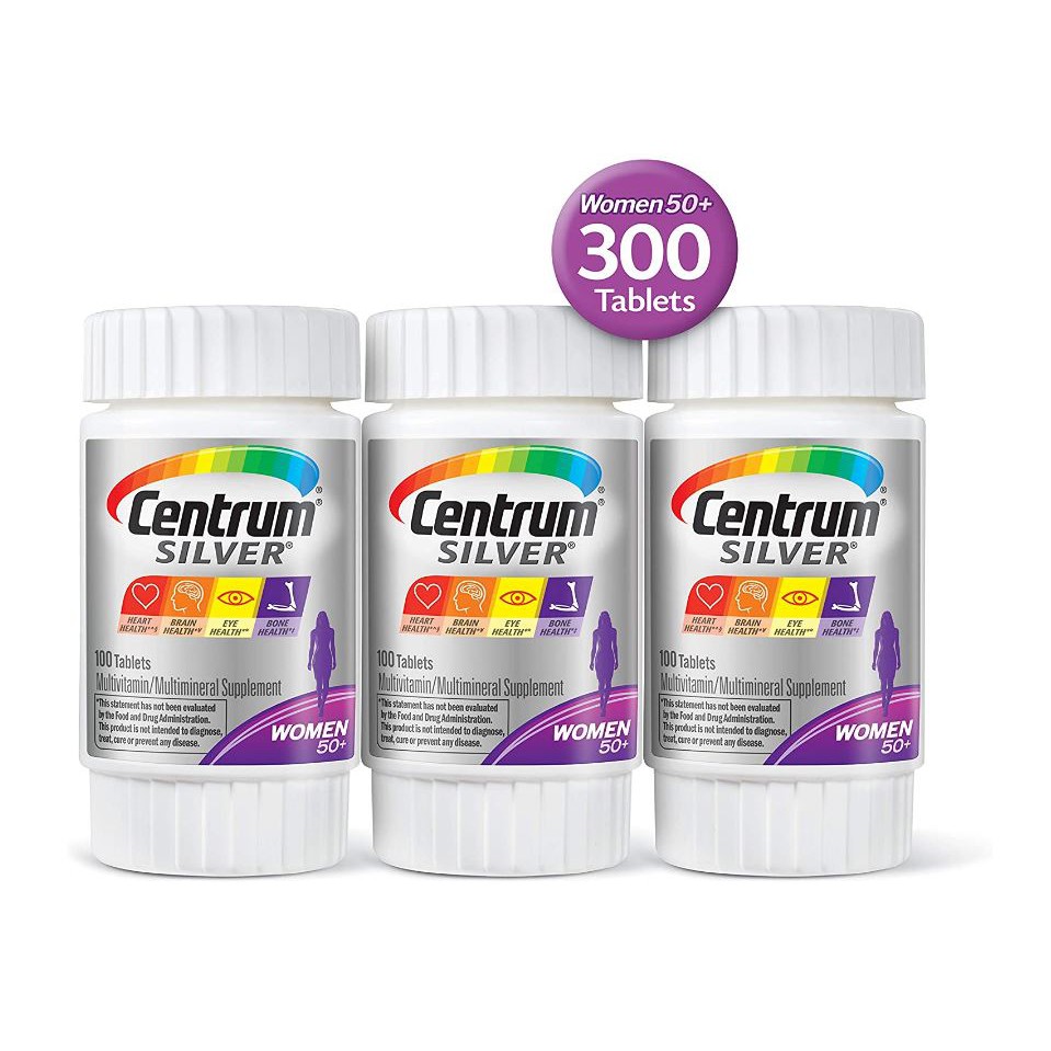 Centrum Silver Multivitamin for Women 50 Plus, Multivitamin