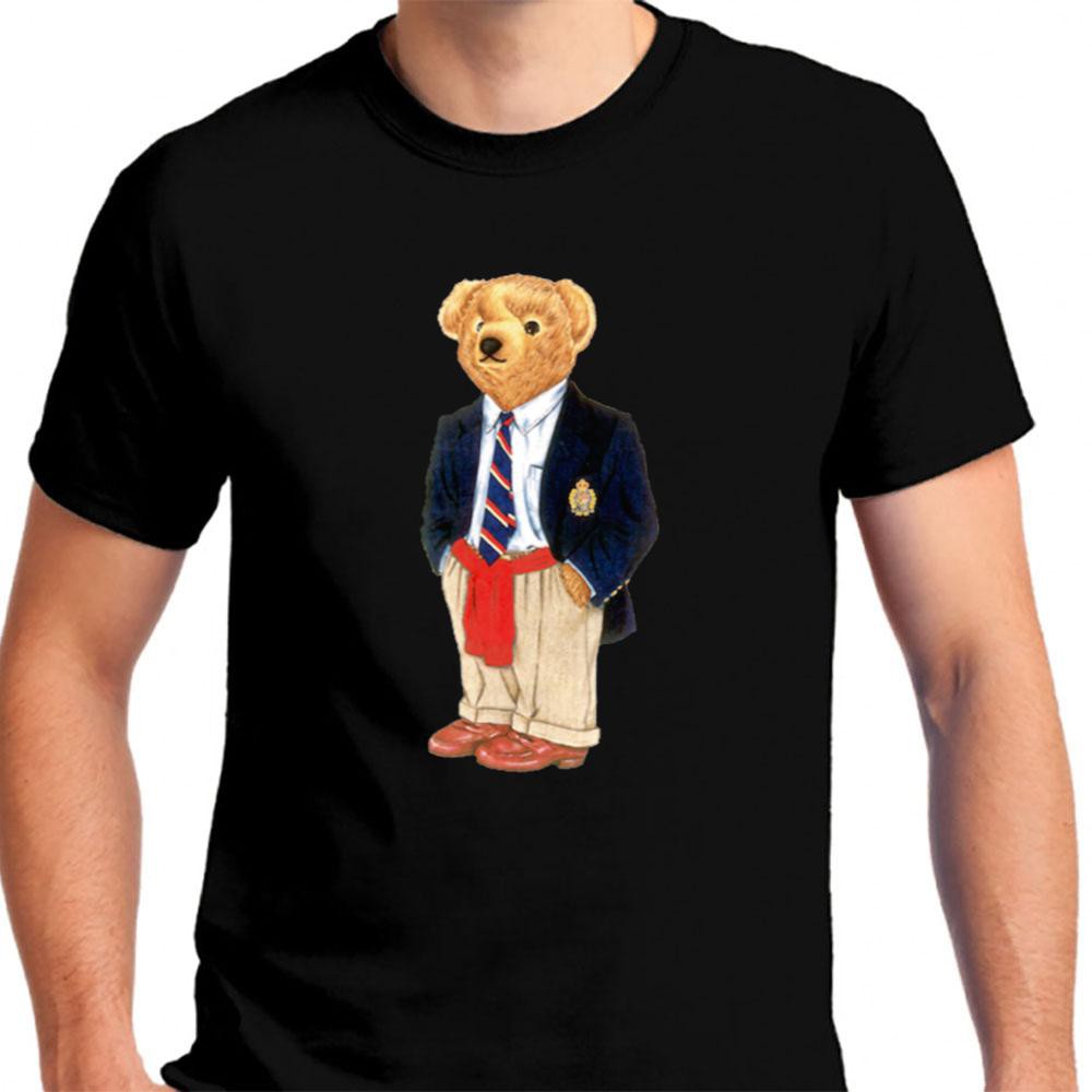 ralph lauren mens teddy bear t shirt