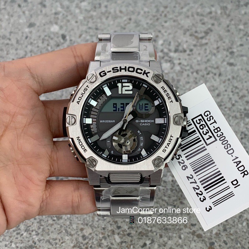 G-SHOCK GST-B300SD-1AJF メタルスチール