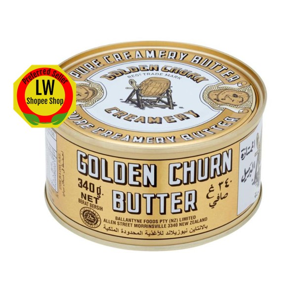 Golden Churn Butter 340G EXP2022 | Shopee Malaysia