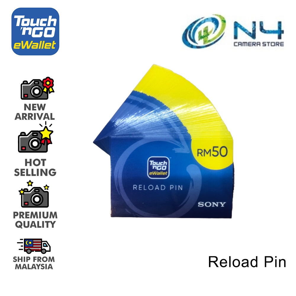 Tng ewallet free reload pin