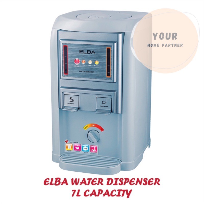 Elba Water Dispenser 7L EWDD7068(GR) Shopee Malaysia