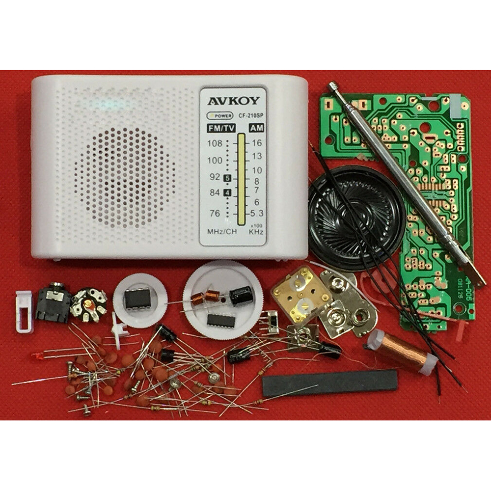 DIY Kits AM/FM AM Radio Kit Parts CF210SP Electronic Production Suite for  arduino | Shopee Malaysia