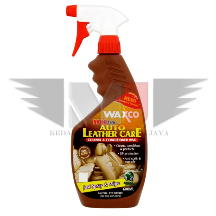 100% ori Waxco Auto Leather Care Cleaner & Conditioner Wax (600ml)