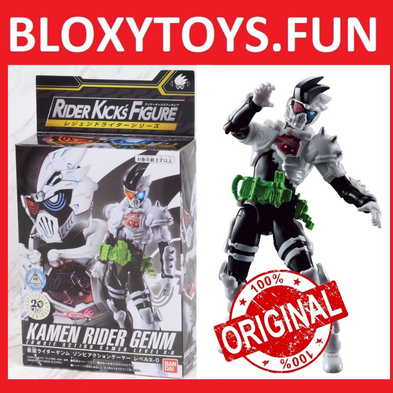 Rkf Legend Rider Series Kamen Rider Genm Zombie Action Gamer Rider Kick Figure Shopee Malaysia