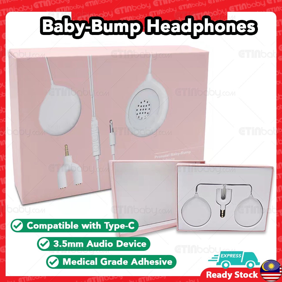 Prenatal Baby-Bump Headphone Pregnancy Belly Speaker Prenatal Education Belly Headphone 胎教音乐耳机