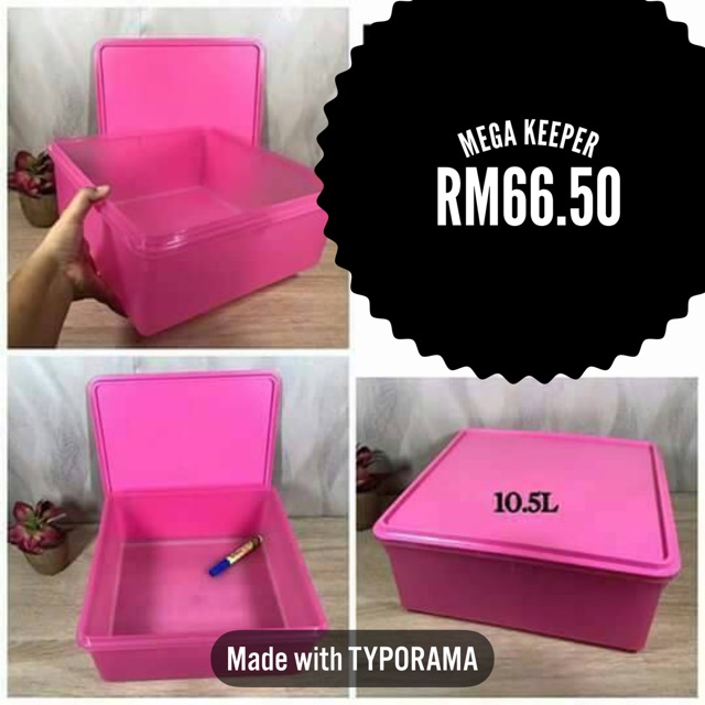 Mega keeper Tupperware