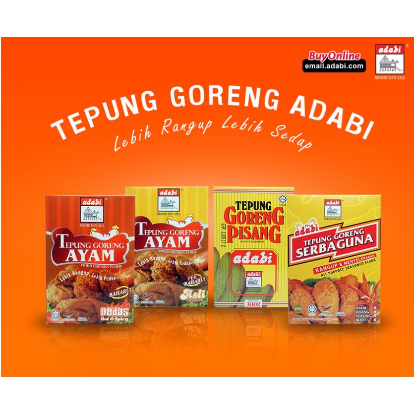 ADABI TEPUNG GORENG SERBAGUNA/TEPUNG GORENG AYAM SEGERA ...