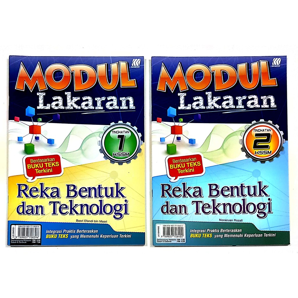 Modul Lakaran Reka Bentuk Dan Teknologi Sasbadi Ready Stock M20 Shopee Malaysia