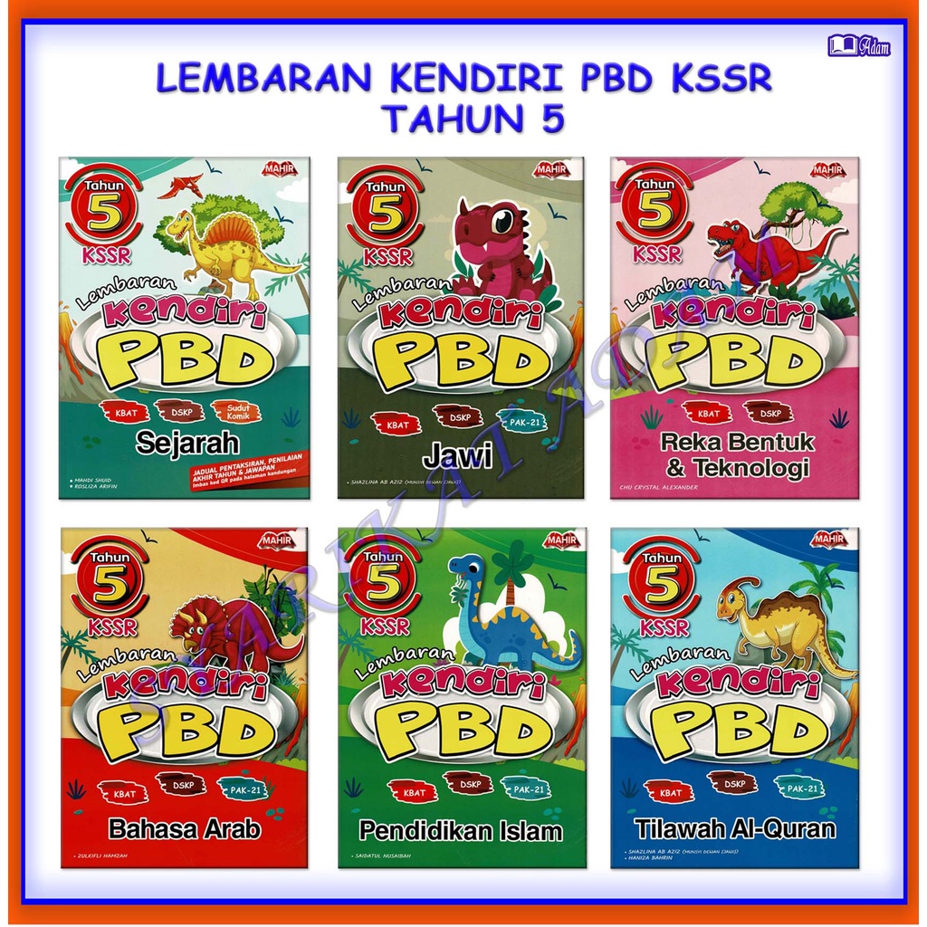 Adm Buku Latihan Sk Lembaran Kendiri Pbd Kssr Tahun Shopee