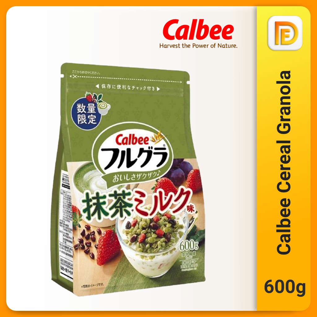 Calbee Original Cereal / Granola Japan【Matcha Milk 抹茶】600g 日本水果麦片谷物