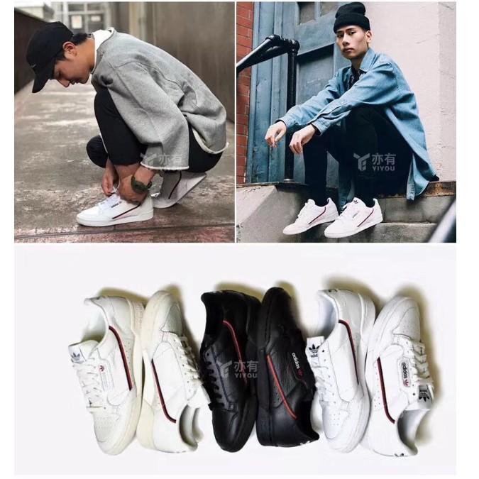 adidas continental 80 outfit men