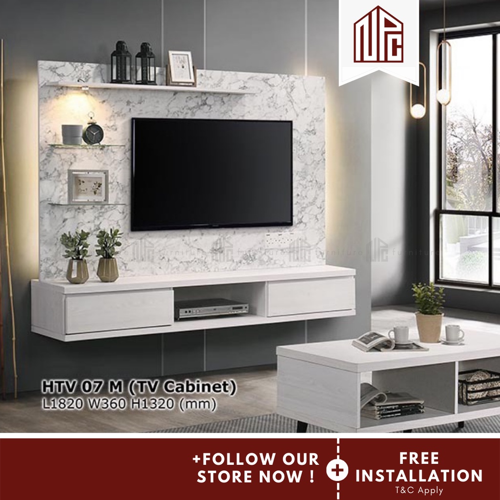 wall mounted tv cabinet malaysia