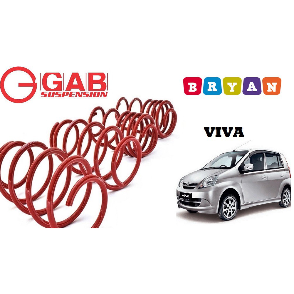 Perodua VIVA , GAB Lowered Sport Spring , GM-PR9993 