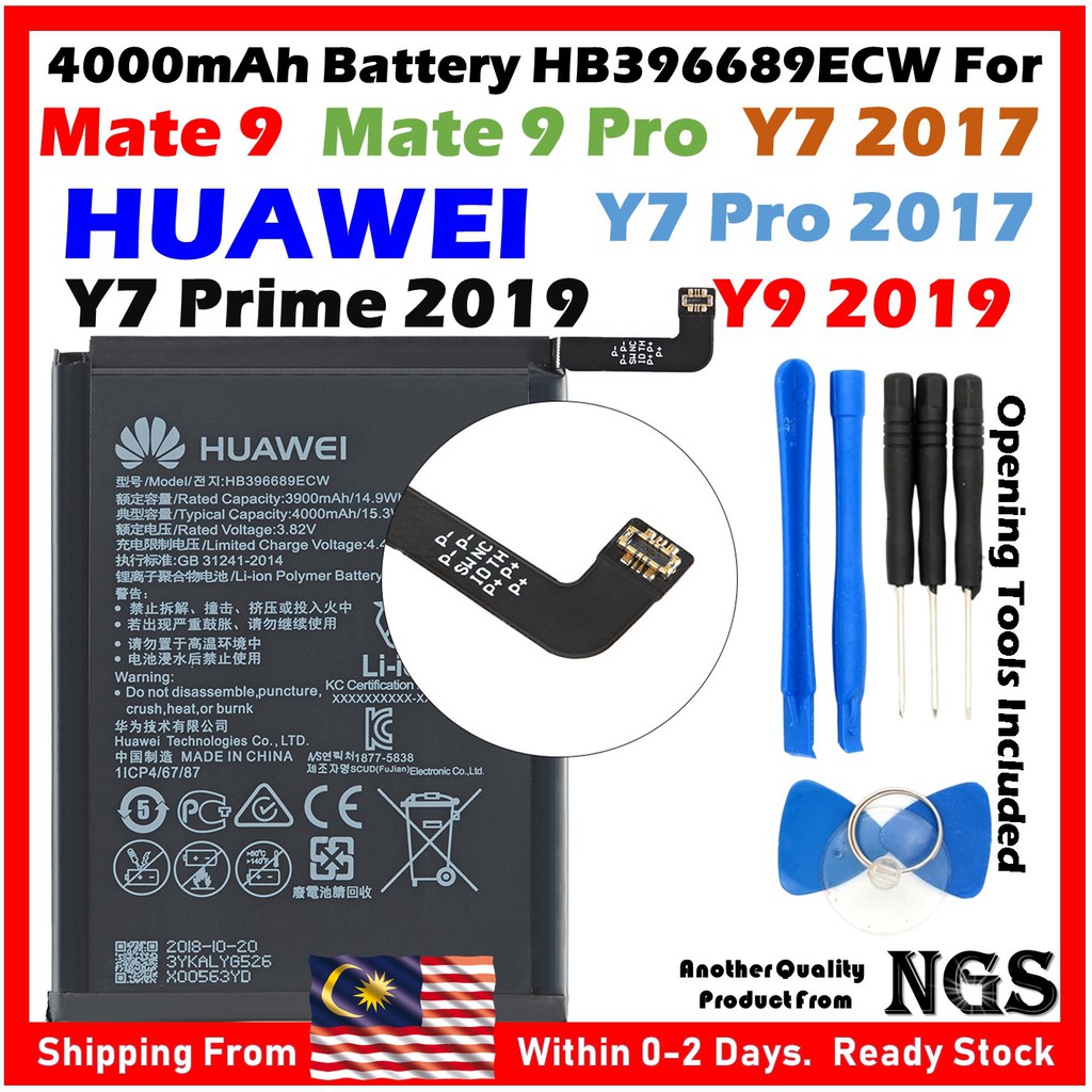 Original Mah Battery Hb Ecw For Huawei Mate Mate Pro Y Y