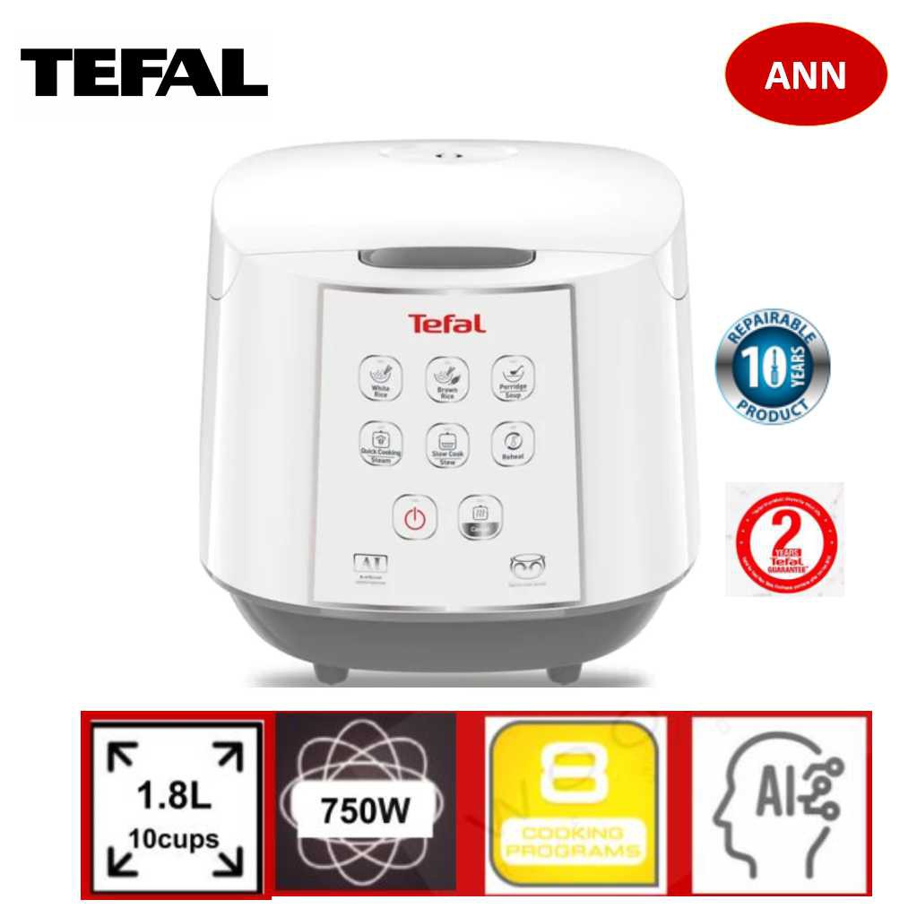 READY STOCK! RK7321 Tefal 1.8L A.I. Spherical Rice Cooker | Shopee Malaysia