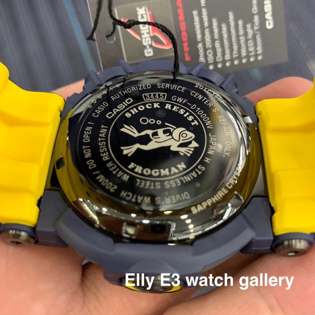 g shock frogman 3445