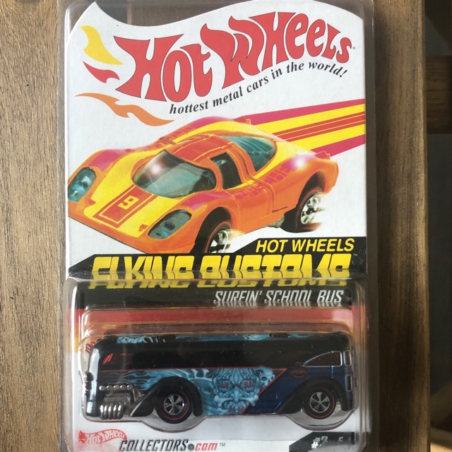 hot wheels surfin school bus