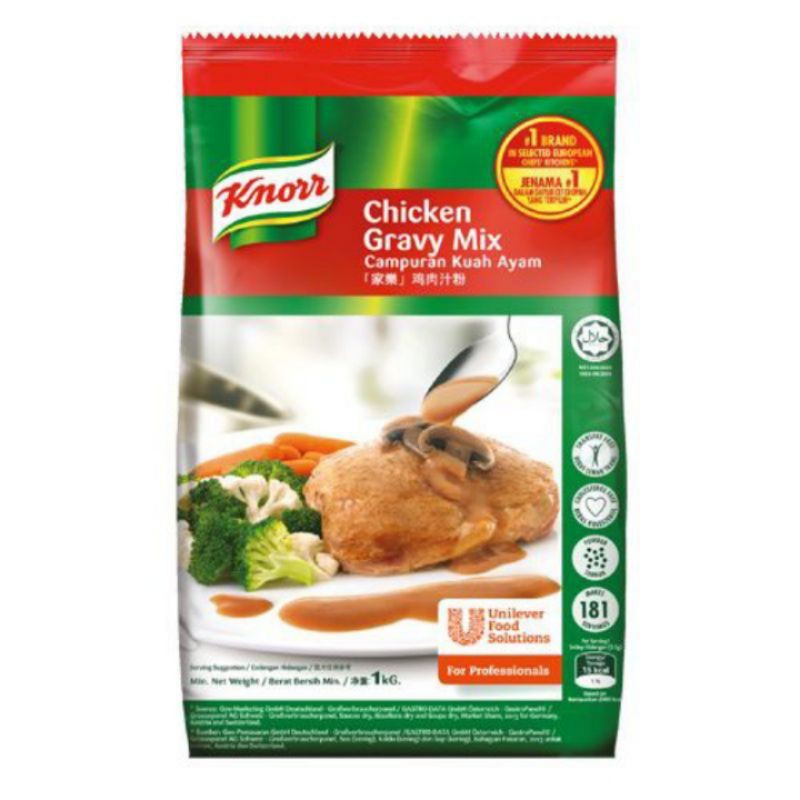 Knorr Chicken Gravy Mix 1kg Shopee Malaysia