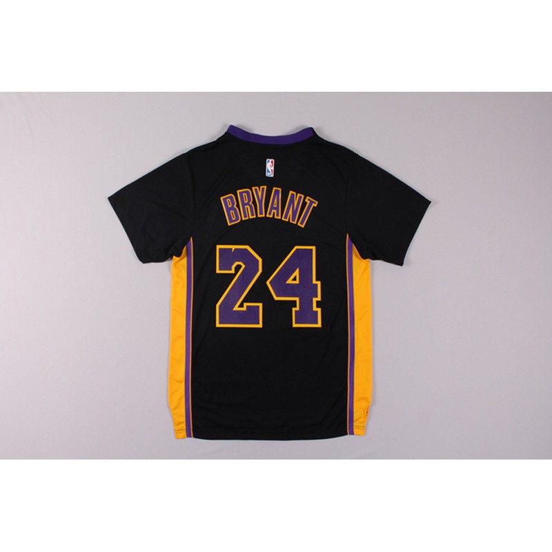 lakers black sleeve jersey