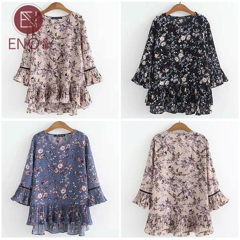 ENO Blause Women Muslimah Blaus Wanita Plus Saiz Fashion ENO Blause Women Muslimah Blaus Wanita Plus Saiz Fashion