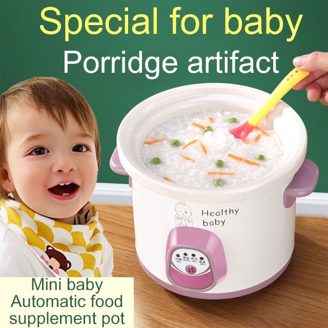 Smart Rice Cooker Baby Porridge Pot Ceramic Small Saucepan Mini Automatic Electric Cooker