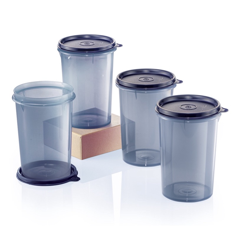 Tupperware Round Canister 1L Shopee Malaysia