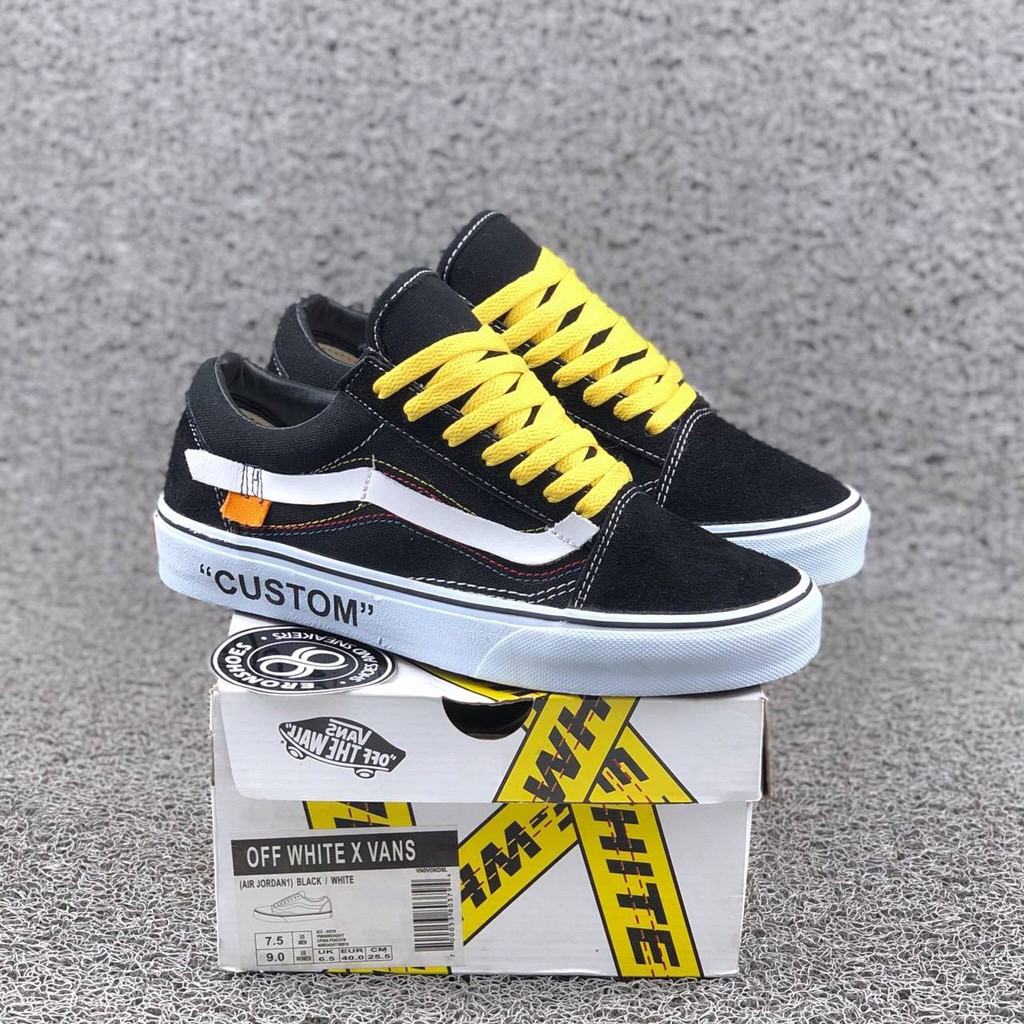 white vans custom