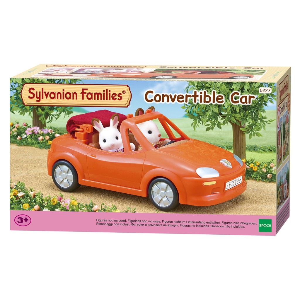 sylvanian convertible car