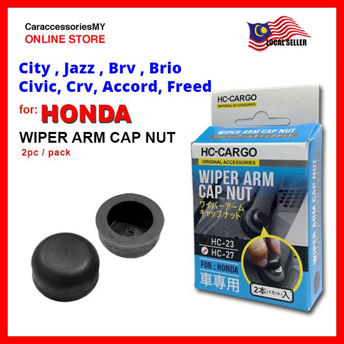 Wiper Arm Cap Nut / Cover Fix For Honda City,Jazz,Hrv,Brio,Civic,CRV