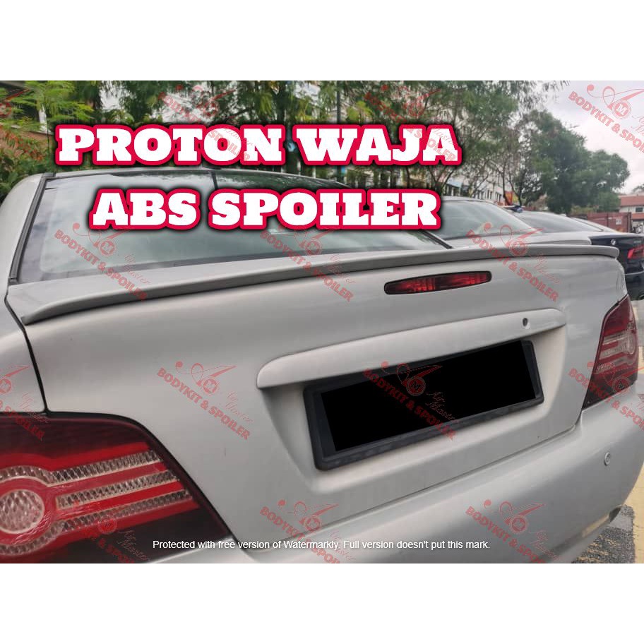 PROTON WAJA 2000-2007 ABS SPOILER WITH METALLIC COLOUR | Shopee Malaysia