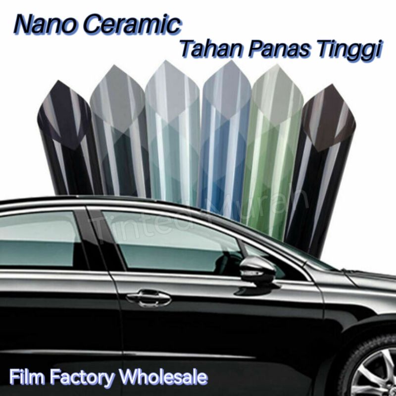 Double HD Nano Ceramic/Car Tinted/Tinted Film/Tinting Kereta/Tinted