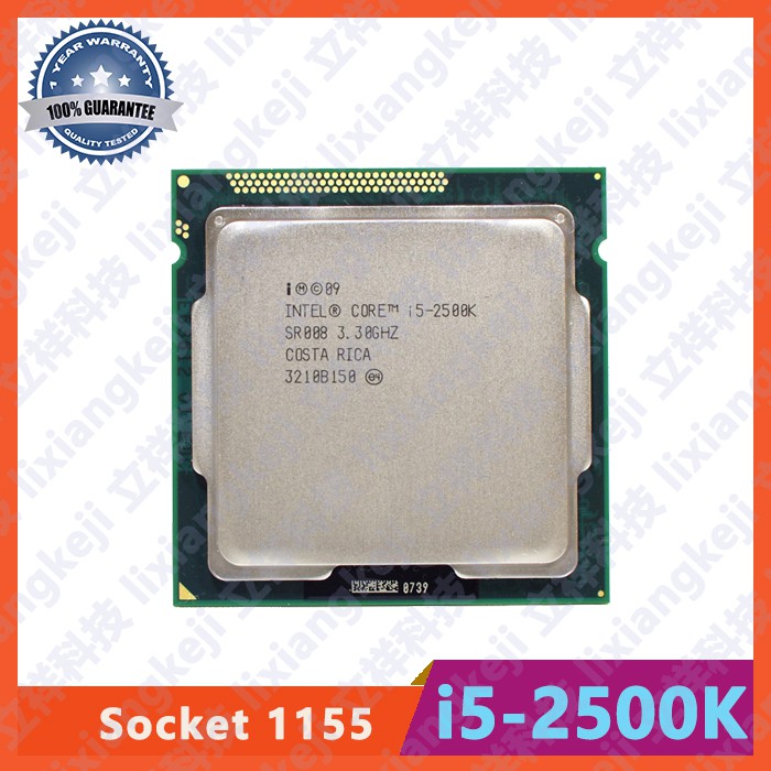 Processor Intel Core I5 2500k 3 3ghz 6mb Cache Quad Core Socket 1155 Desktop Cpu Shopee Malaysia