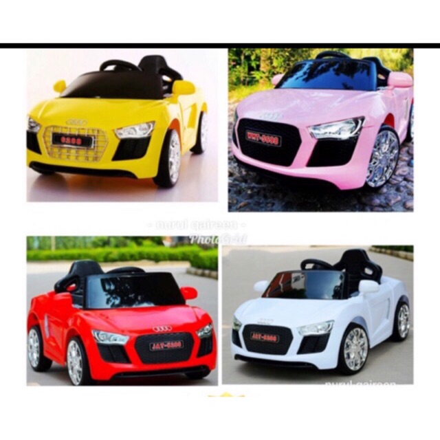 Kids Car Audi Wm6188 Kereta Budak Remote Control Kids Electric Car Kereta Bajet Shopee Malaysia