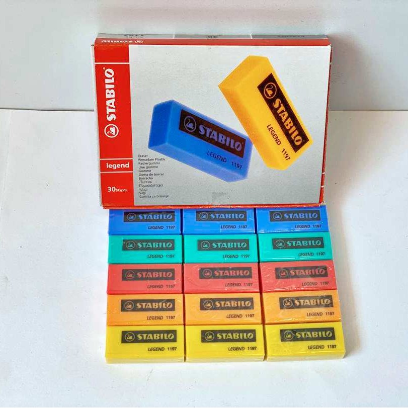 Gomme Colorate STABILO Legend - Confezione Da 5 Pezzi, PVC Senza Plastificanti - Foto 7