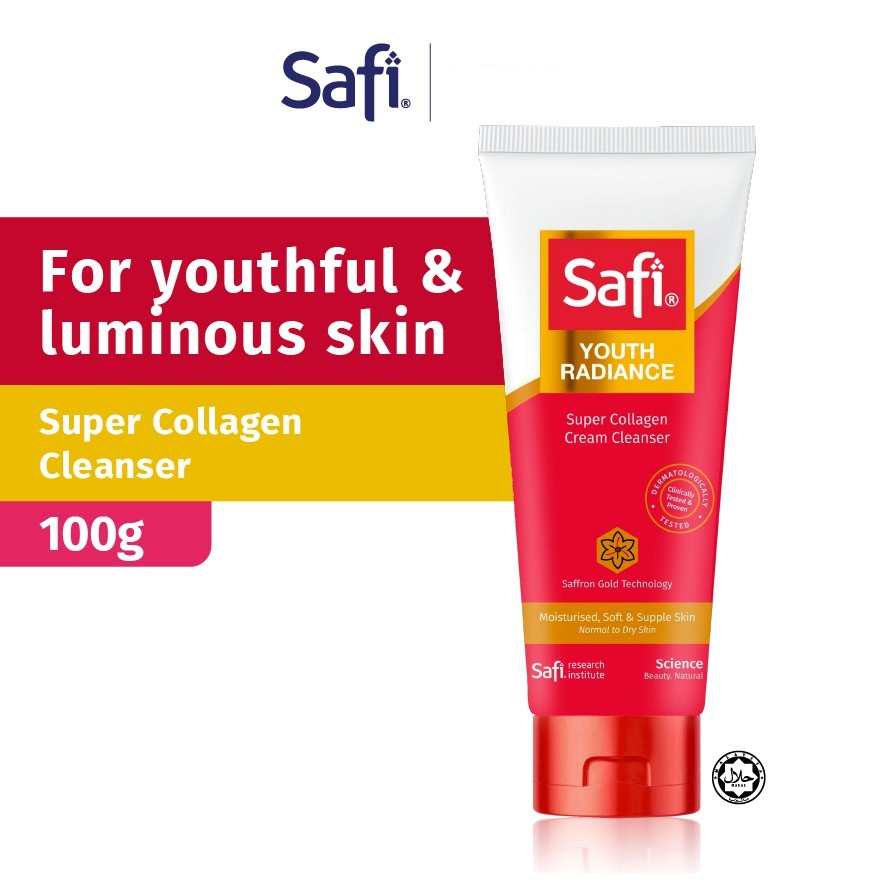 Safi Youth Radiance Super Collagen Cream Cleanser 100g