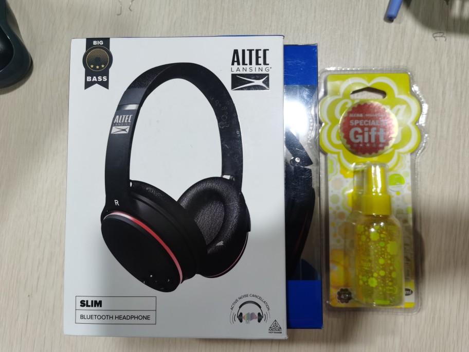 altec lansing slim bluetooth headphone